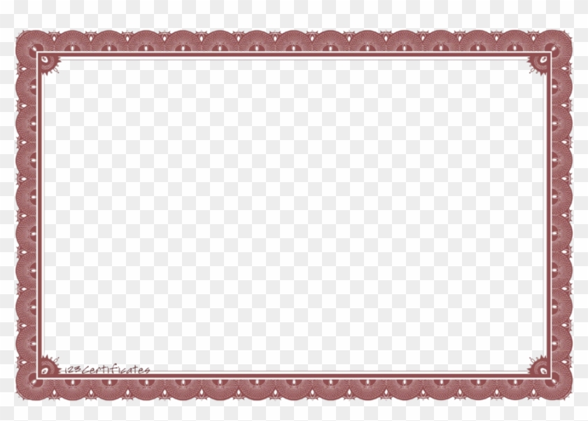 Blank Certificate Template Png Clipart Template Clip - Certificate Borders And Frames Transparent Png