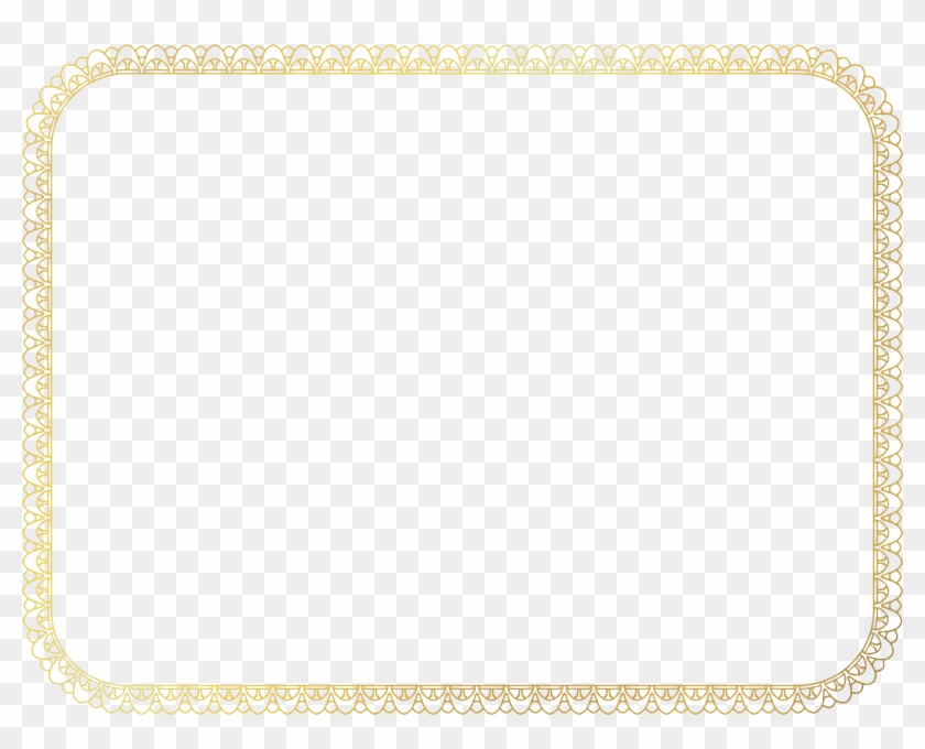 Picture Frames Standard Paper Size Academic Certificate - Cute Certification Border Clipart