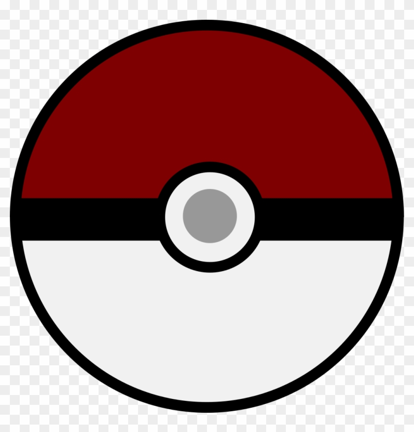 File - Poké Ball - Svg - Pokeball Svg Clipart #82939