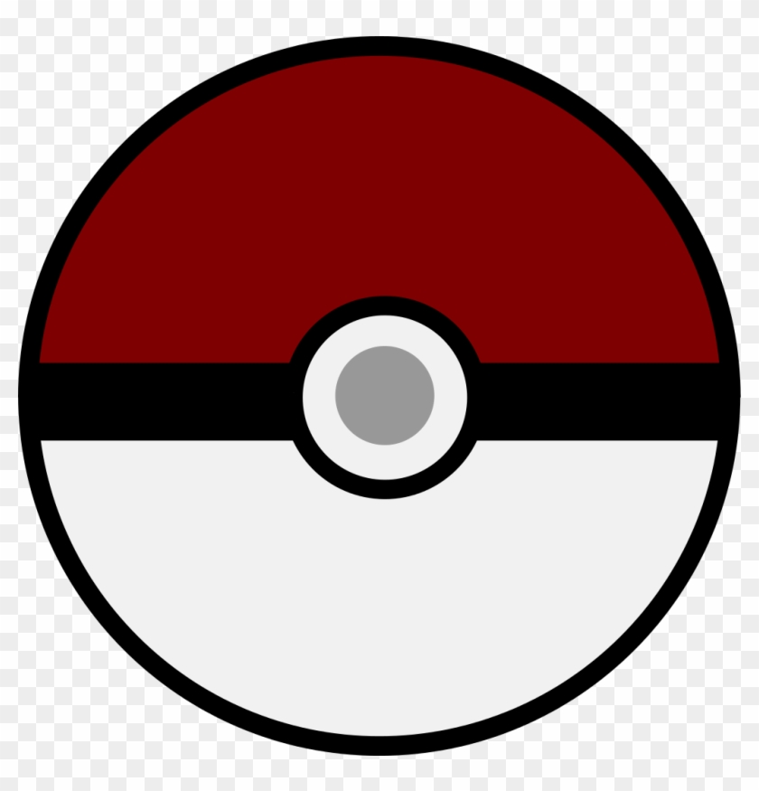 File - Poké Ball - Svg - Pokeball Svg Clipart