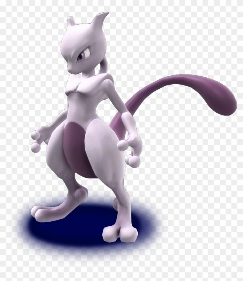 How To Play Super Smash Bros - Super Smash Bros Mewtwo Png Clipart #83032