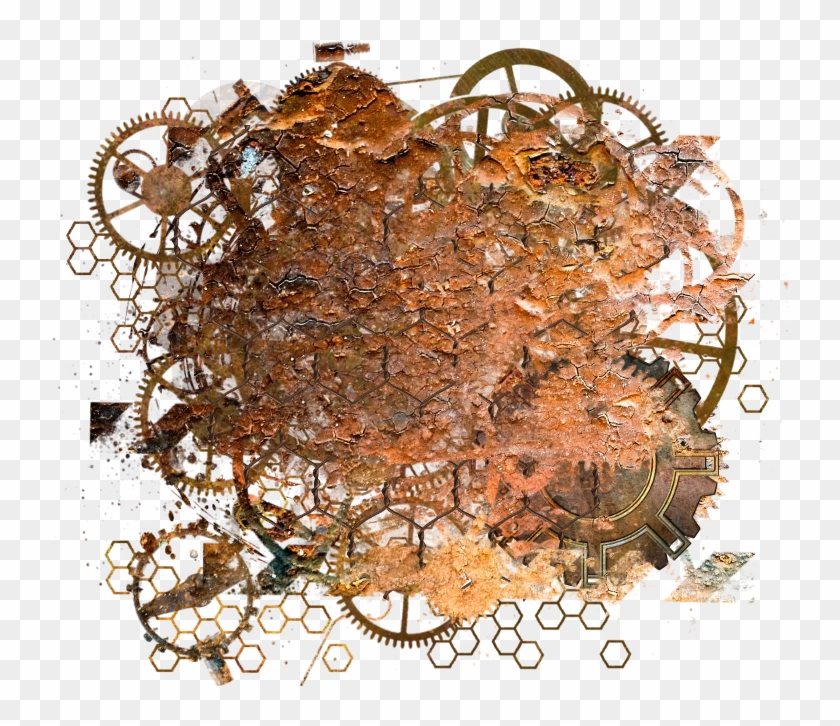 Steampunk Element Background 800 X 800 Png Transparent - Circle Clipart #83112