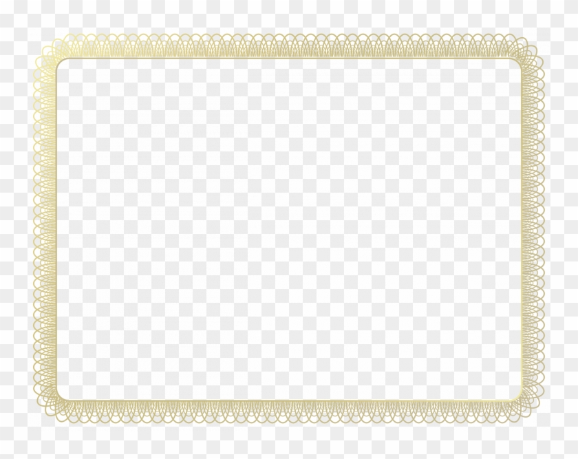 Certificate Borders Png - Platter Clipart #83113