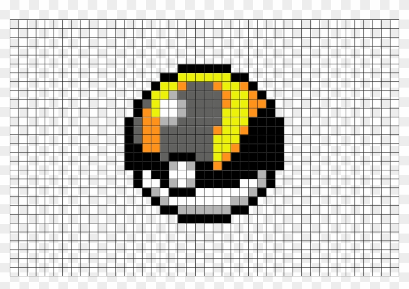 Pixel Art Poke Balls Clipart
