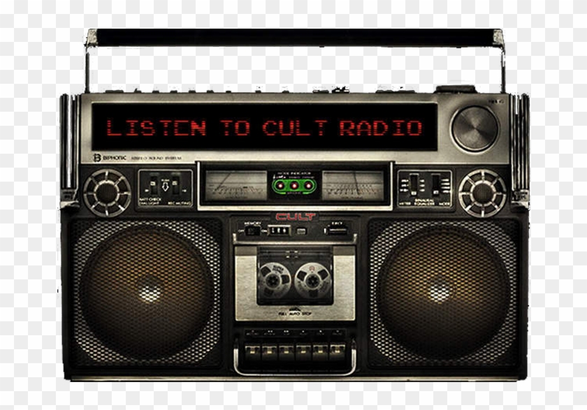 Boombox Png - 1980s Radio Png Clipart