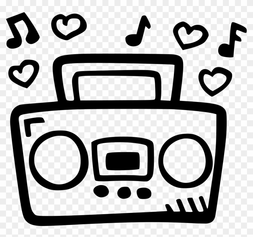 Png File Svg - Boom Box Clip Art Transparent Png