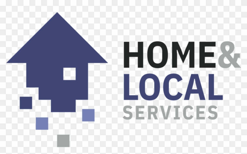 Home & Local Services Logo Stacked - Sign Clipart #83370