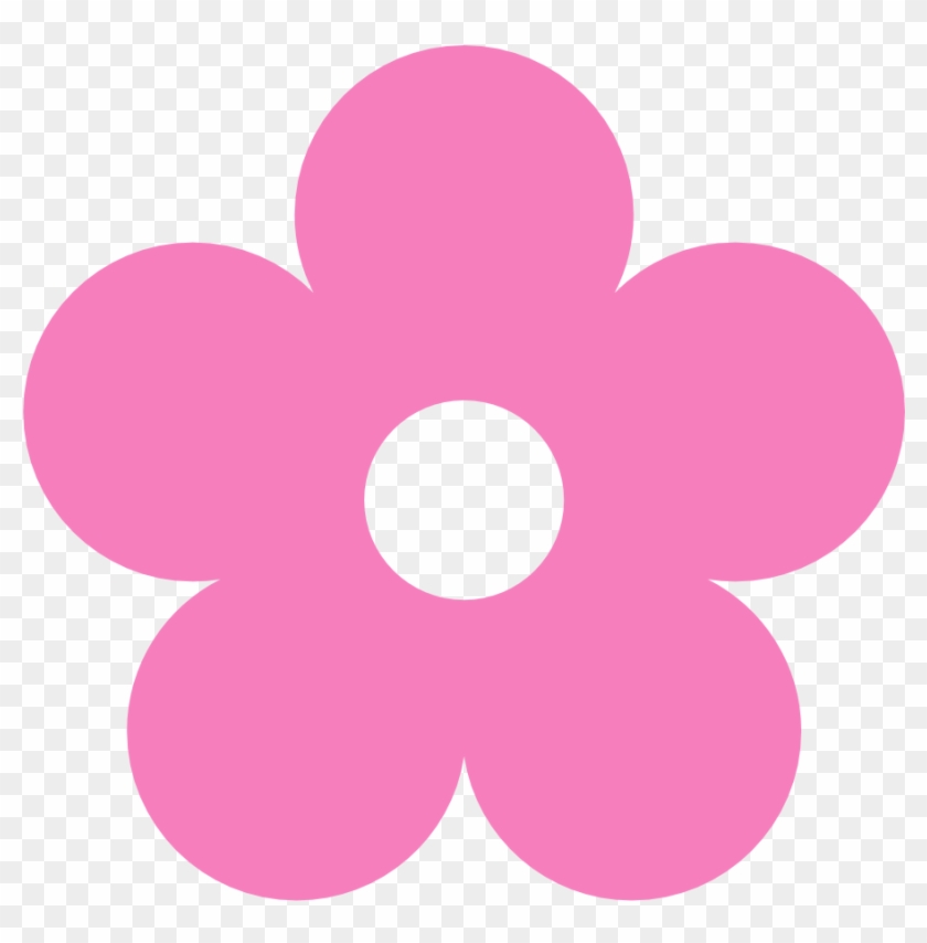 999 X 990 6 - Pink Flower Vector Png Clipart #83529