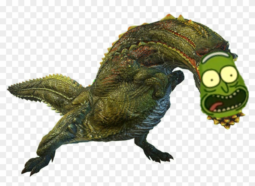 Monster Hunter World Discord Transparent Background - Monster Hunter Pickle Rick Clipart