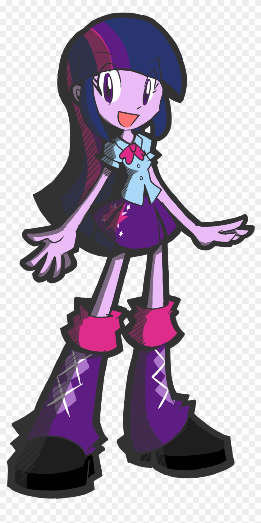 Eqg Twilight Sparkle By Rvceric My Little - Twilight Sparkle Mlp Equestria Girls Clipart #83639