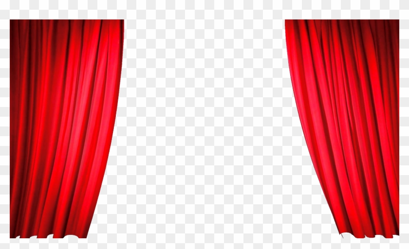 1920 X 1080 0 - Red Stage Curtains Png Clipart #83763