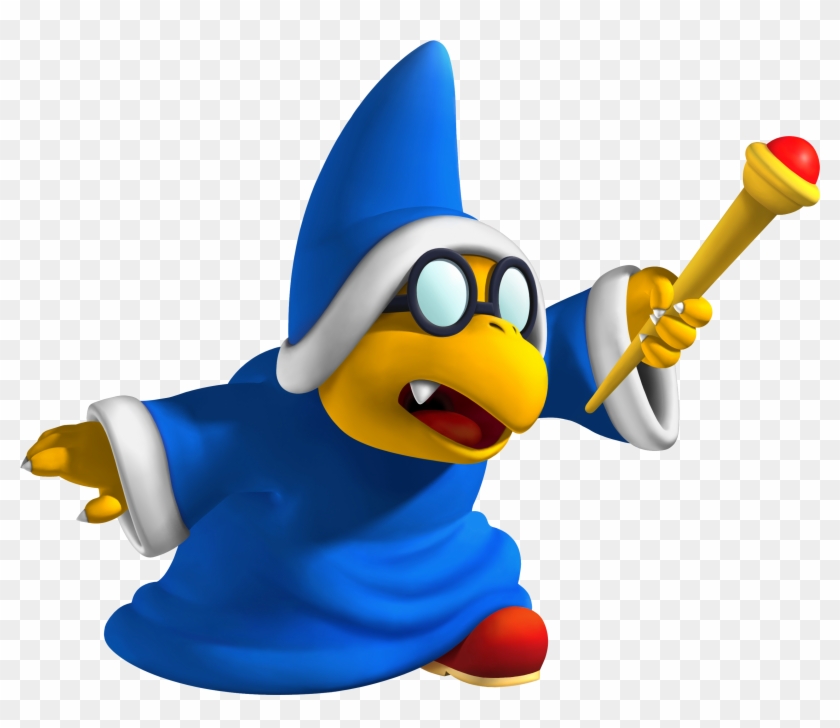 Kamek Yba - Super Mario Bros Wizard Clipart