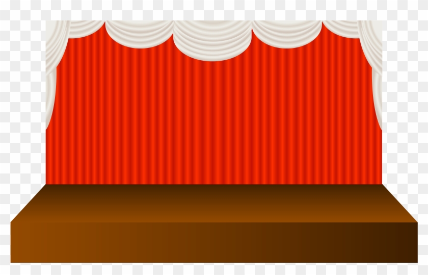 Stage Transparent Red Clipart #84198