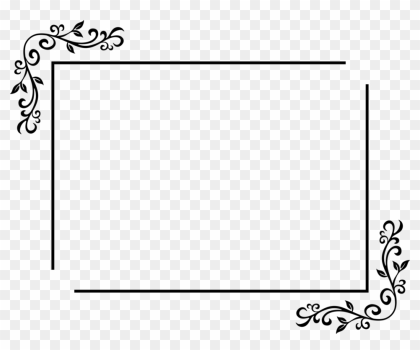 Borders And Frames Rectangle Shape Computer Icons Square - White Rectangle Frame Png Clipart #84225