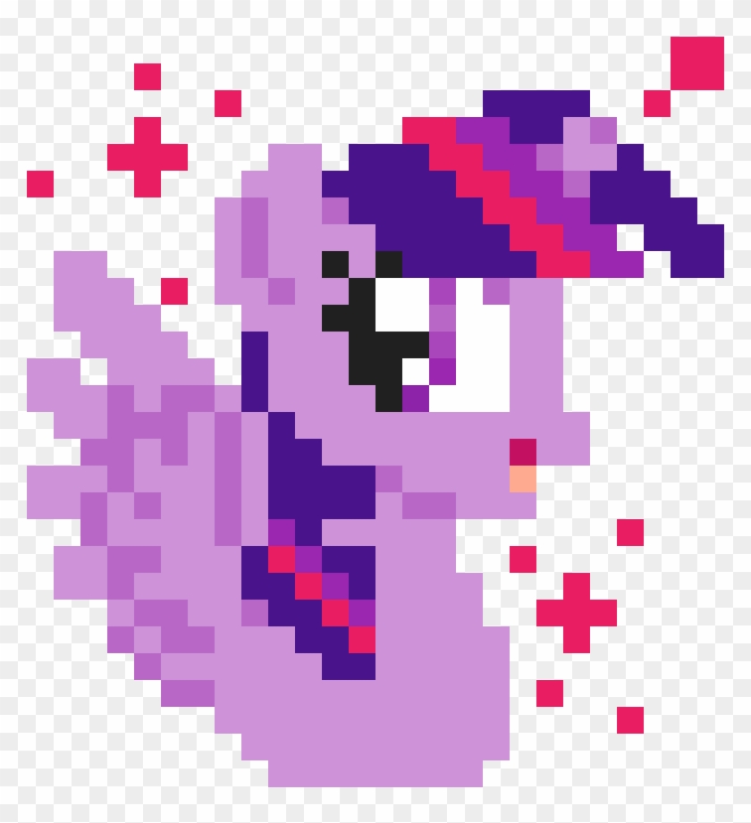Twilight Sparkle Mlp Pixel - Twilight Sparkle Pixel Clipart