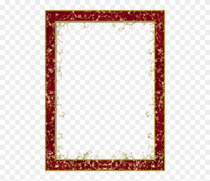 Maroon Border Frame Png Free Png Images Toppng Professional - Flower Frame Png Clipart