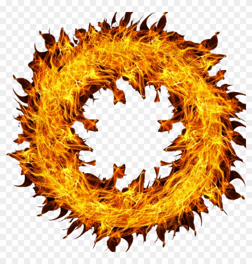 Fire Effect Png Image Background - Wheel Of Fire Png Clipart #84577