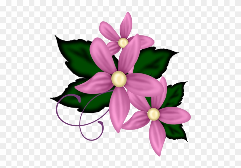 Purple Flower Crown Png - Imagem Sem Fundo Flor Clipart #84676