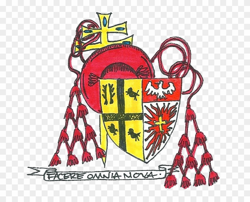 Cardinal Adam Maida - Cieslak Coat Of Arms Clipart #84884