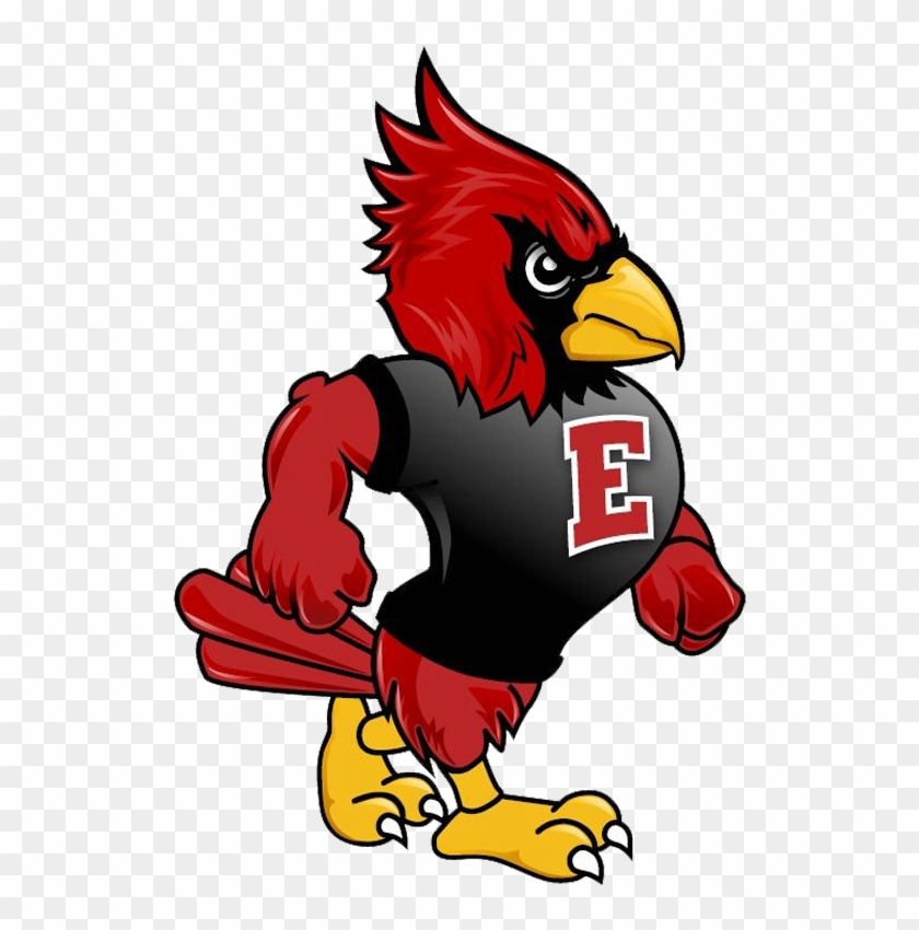 Cardinal Clipart Cardinal Basketball - Ellendale Cardinals - Png Download