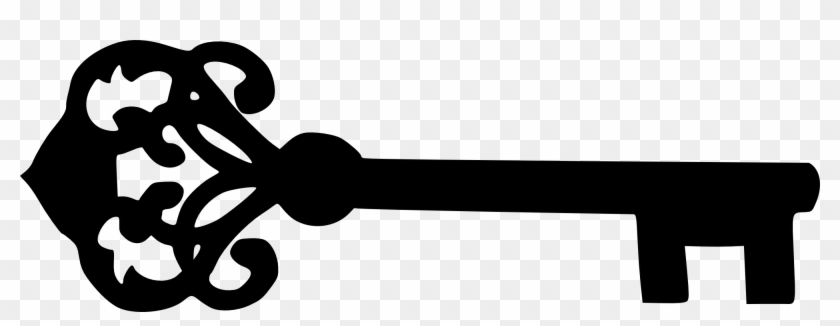 Free Download - Clip Art Skeleton Key - Png Download