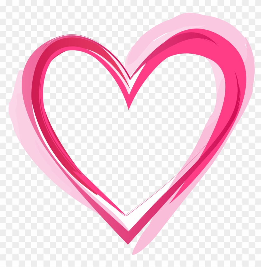 Heart Png - Pink Heart Png Clipart Transparent Png #84958
