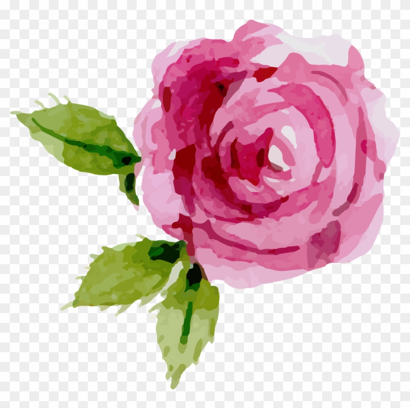 Share This Article - Flores Png Acuarela Rosa Clipart #85019