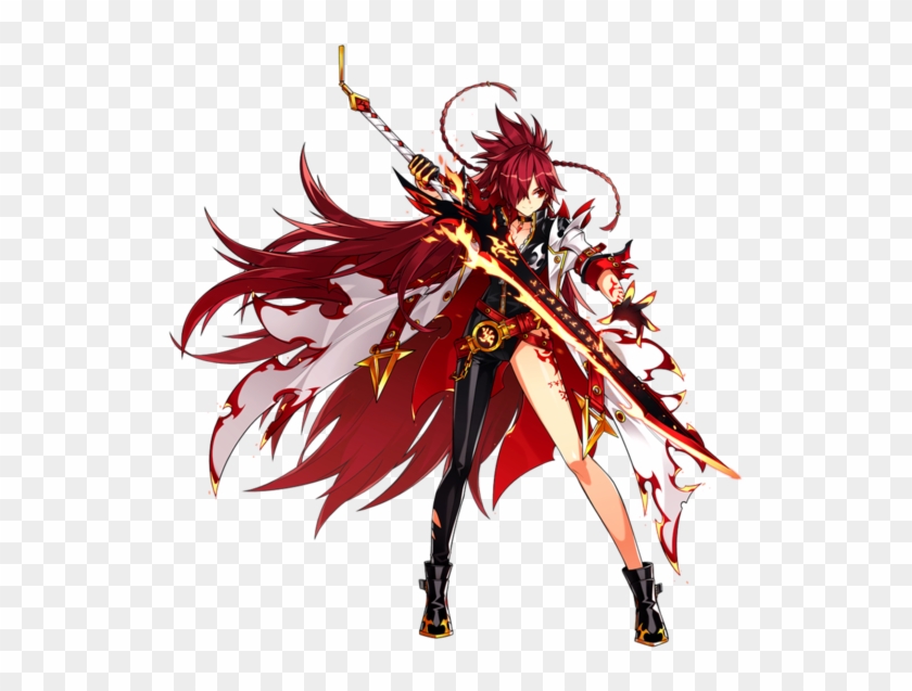 Flame Lordnofx - Elsword Elesis Flame Lord Clipart