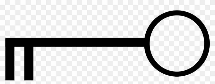 Clip Library Download Lock Key Beautiful Grey Clip - Clipart Key Black - Png Download #85447
