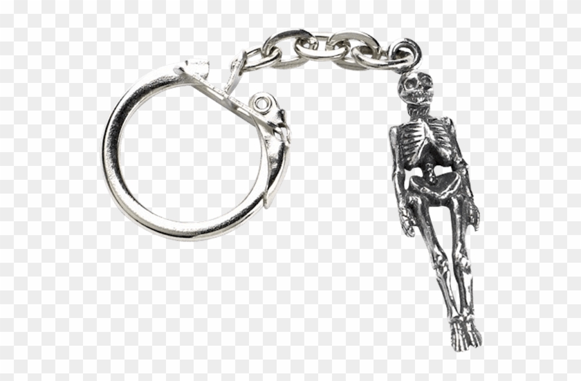 Skeleton Key Ring - Klucenka Kostra Clipart #85469
