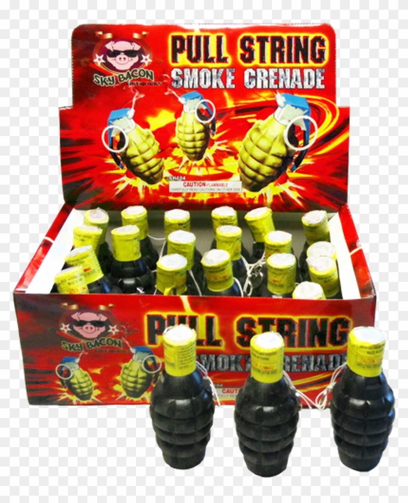 Pull String Smoke Grenade , Png Download - Toy Smoke Grenades Clipart #85492