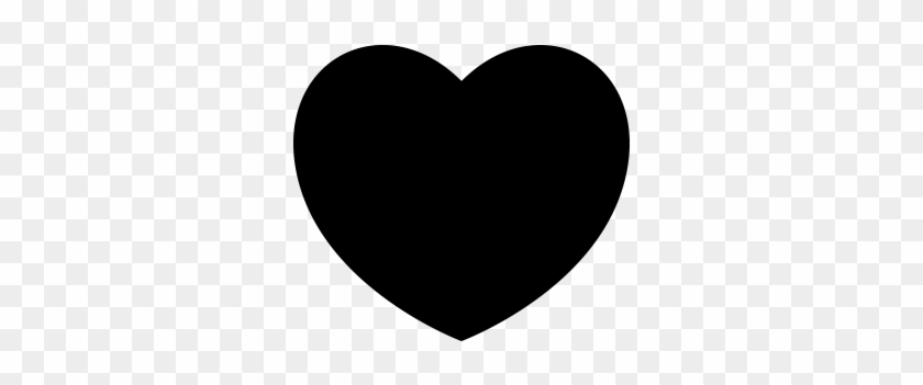 Black Heart Png Photo - Black Heart Icon Png Clipart