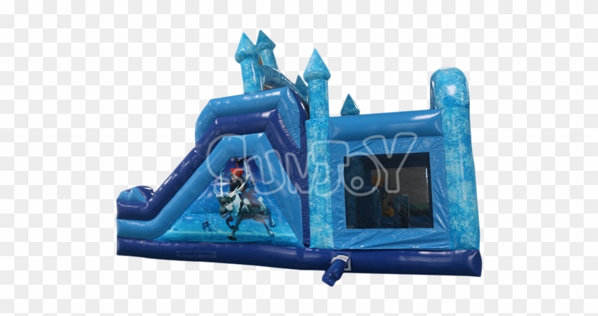 Disney Frozen Bounce House Combo - Inflatable Clipart