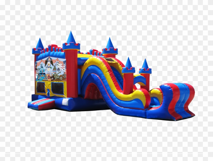 Bounce House Bination Inflatables For Rent In Fort - Inflatable Clipart #85612