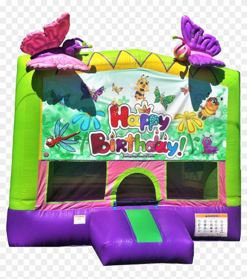 Check The Details On This Super Girly Bounce House Clipart #85667