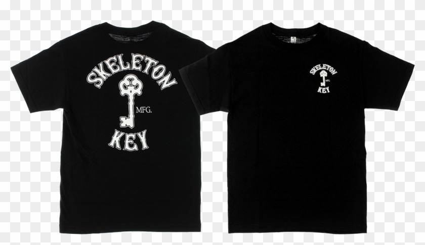 Skateboarding Brand Skeleton Key T-shirts Are High Clipart #85668