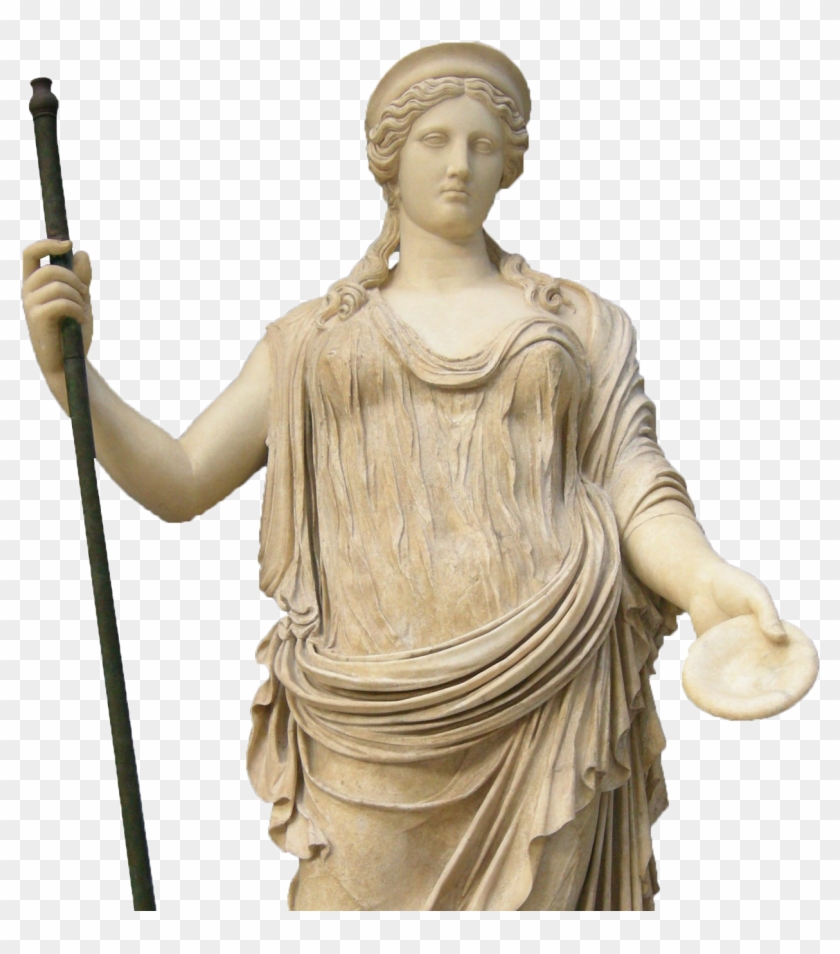 Classic Statue - Hera Statue Png Clipart
