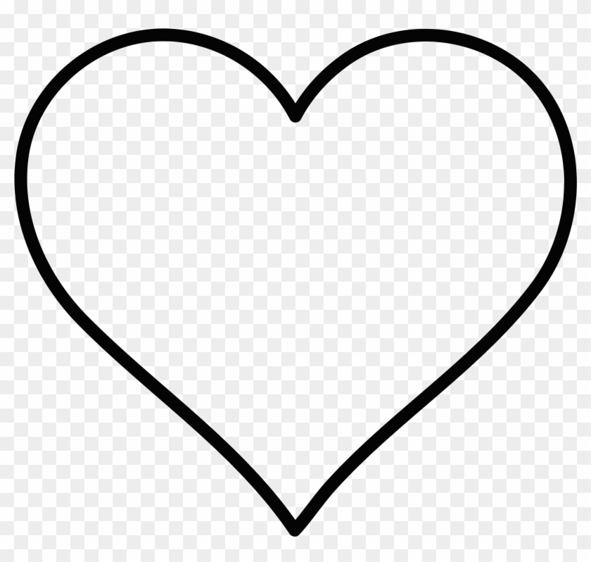 Heart Outline - Heart Clipart