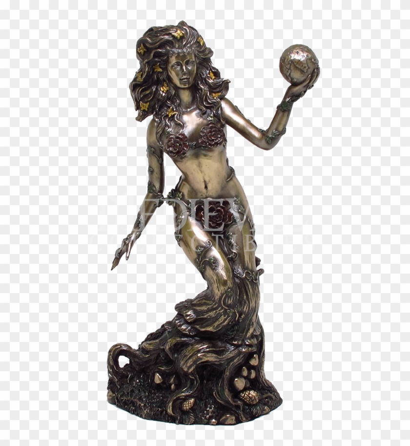 Gaia Goddess Of Earth Statue Clipart #85991