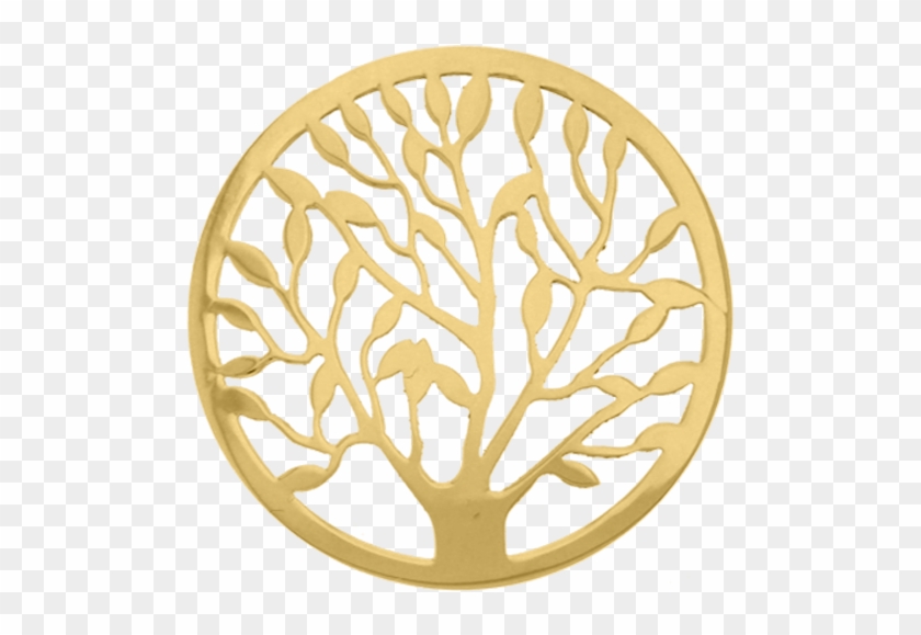 "tree Of Life" Cover Insignia 33mm - Fantasy Insignia Clipart #86245