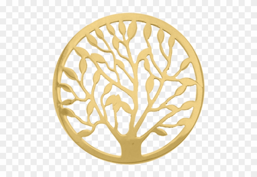 "tree Of Life" Cover Insignia 33mm - Fantasy Insignia Clipart
