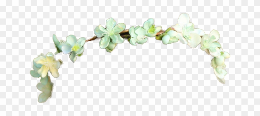 Free Icons Png - White Flower Crown Png Clipart #86247