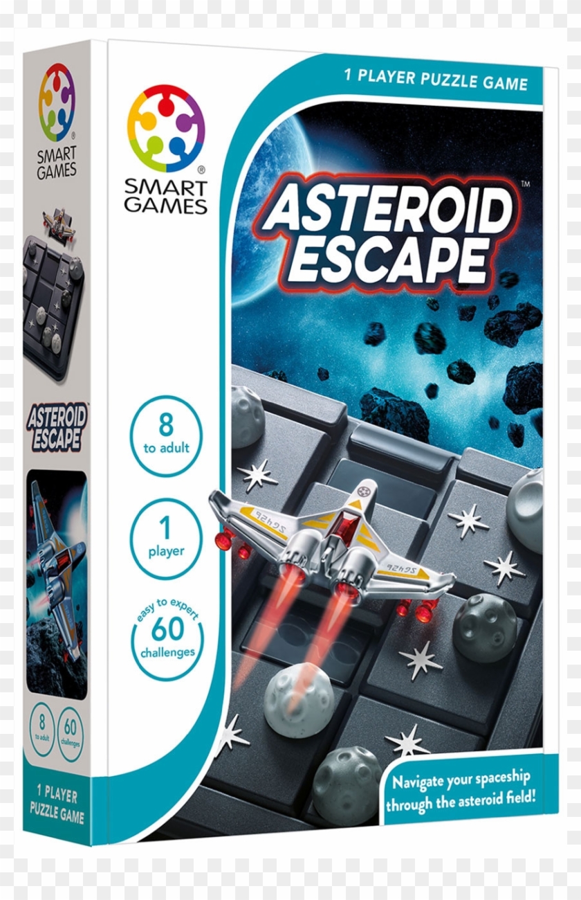 Asteroid Escape By Smartgames Is A Variation On Familiar - Asteroid Escape Clipart #86404