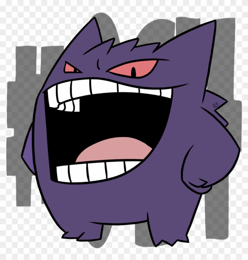 #gengar #pokemon #pokemonadaypic - Cartoon Clipart #86509