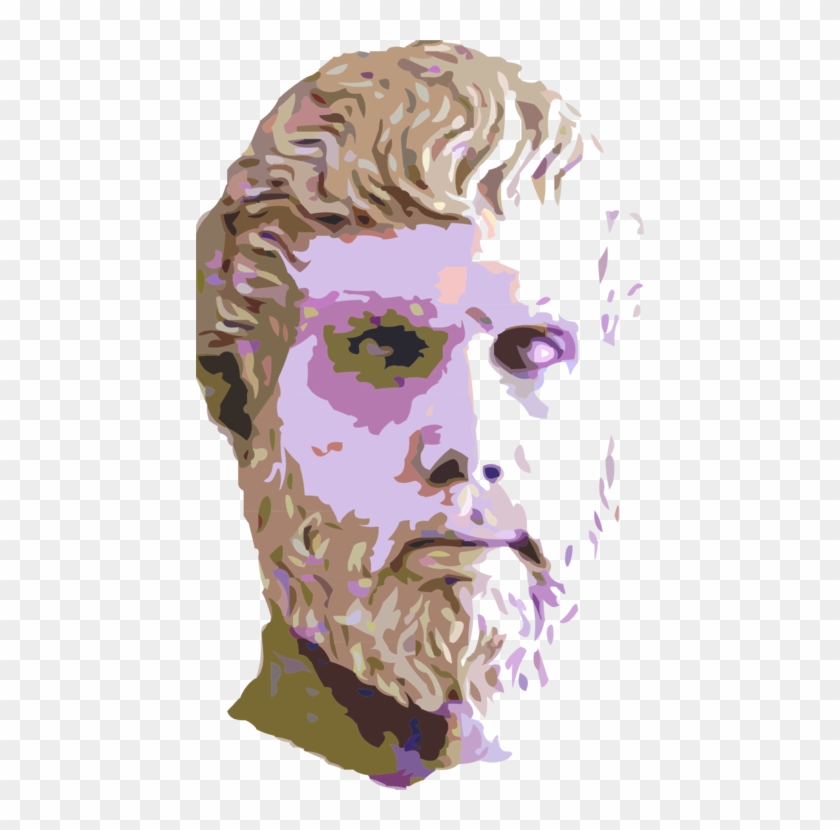 Roman Sculpture Computer Icons Head Ancient Greek Sculpture - Png Roman Statue Head Clipart #86531