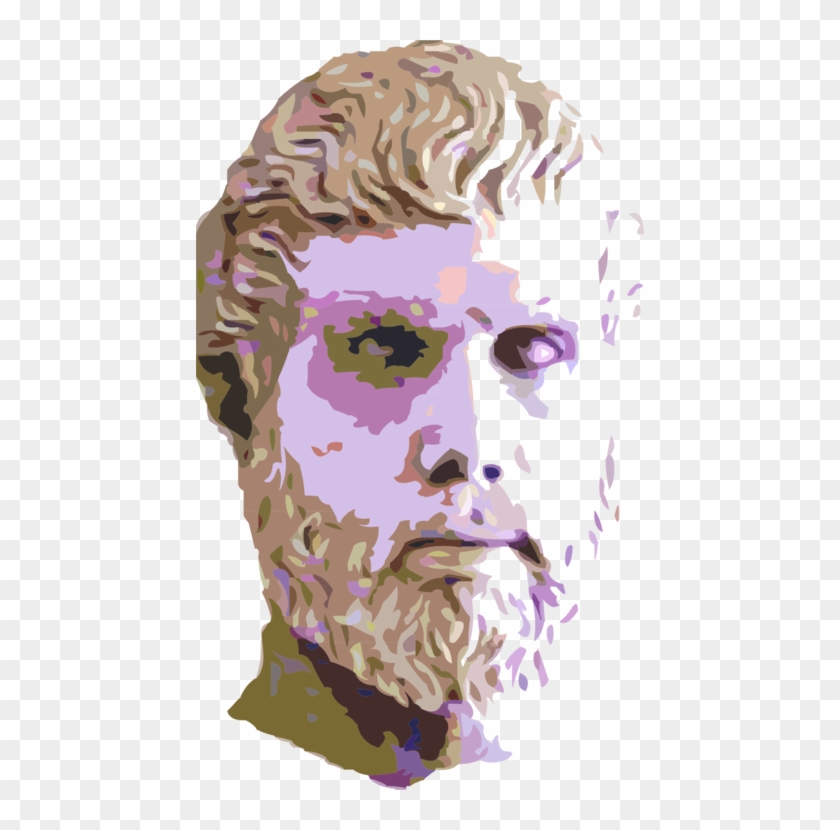 Roman Sculpture Computer Icons Head Ancient Greek Sculpture - Png Roman Statue Head Clipart #86531