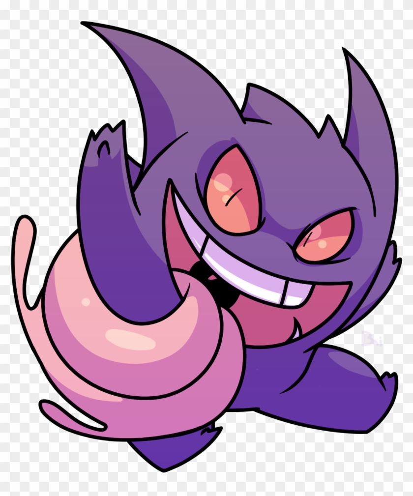 Gengar - Cartoon Clipart #86595