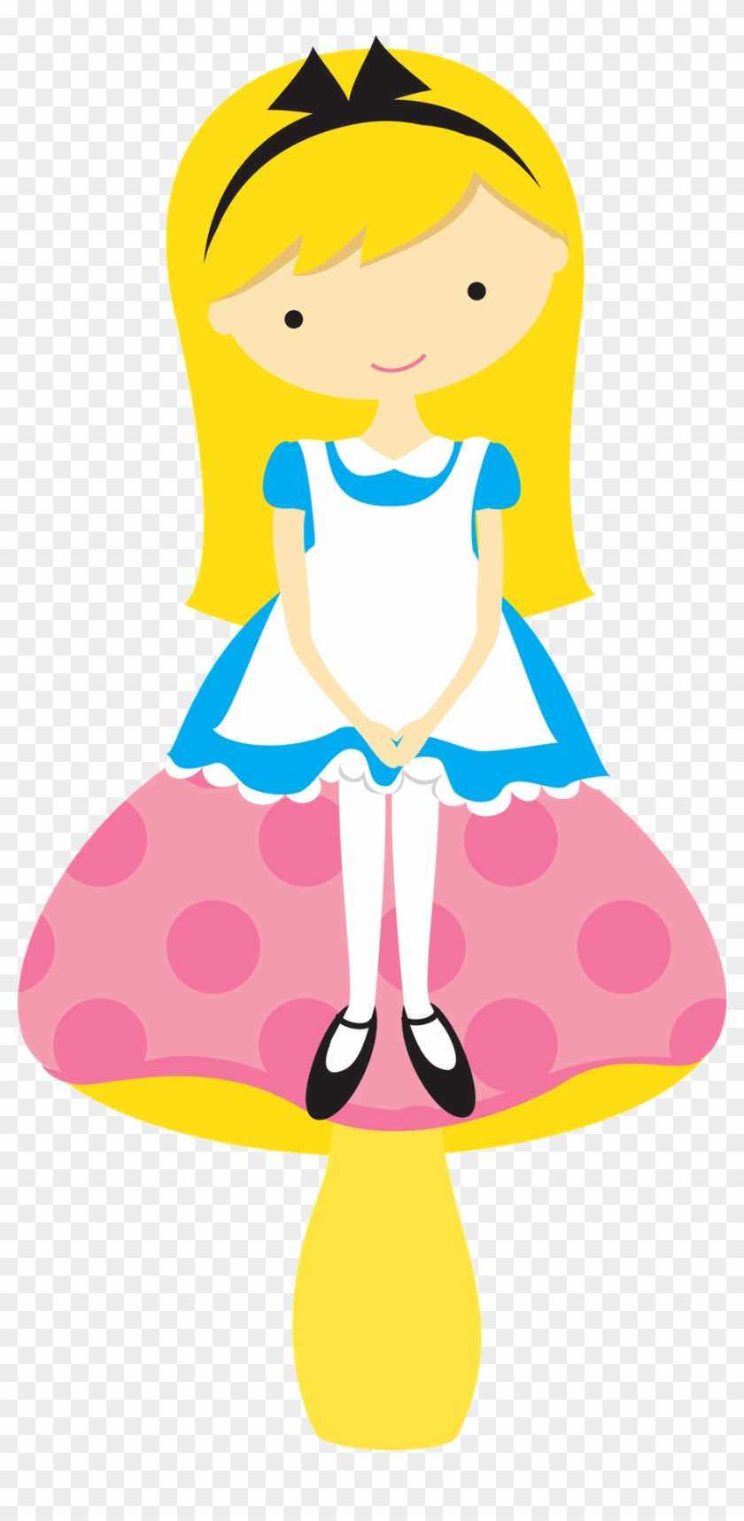 Clothespin Clipart Letter - Alice In Wonderland Clip Art Set - Png Download #86737