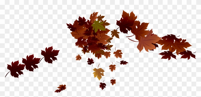 Red Fall Leaves Png Clipart #86739