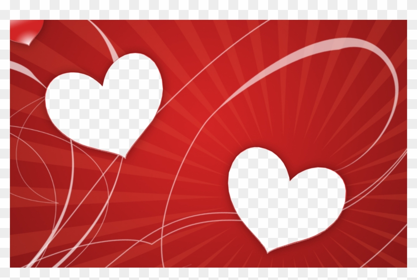 Red Love Heart - Wallpaper Clipart #86807